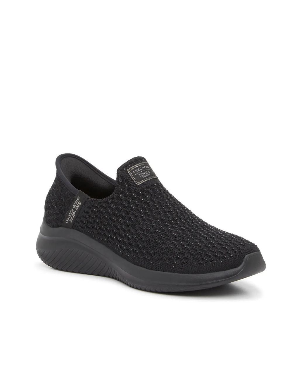 Women’s Black Hands Free Slipins: Martha Stewart Ultra Flex 3.0 Slipon Sneaker Women's Black Hands Free Slipins: Martha Stewart Ultra Flex 3.0 Slipon Sneaker