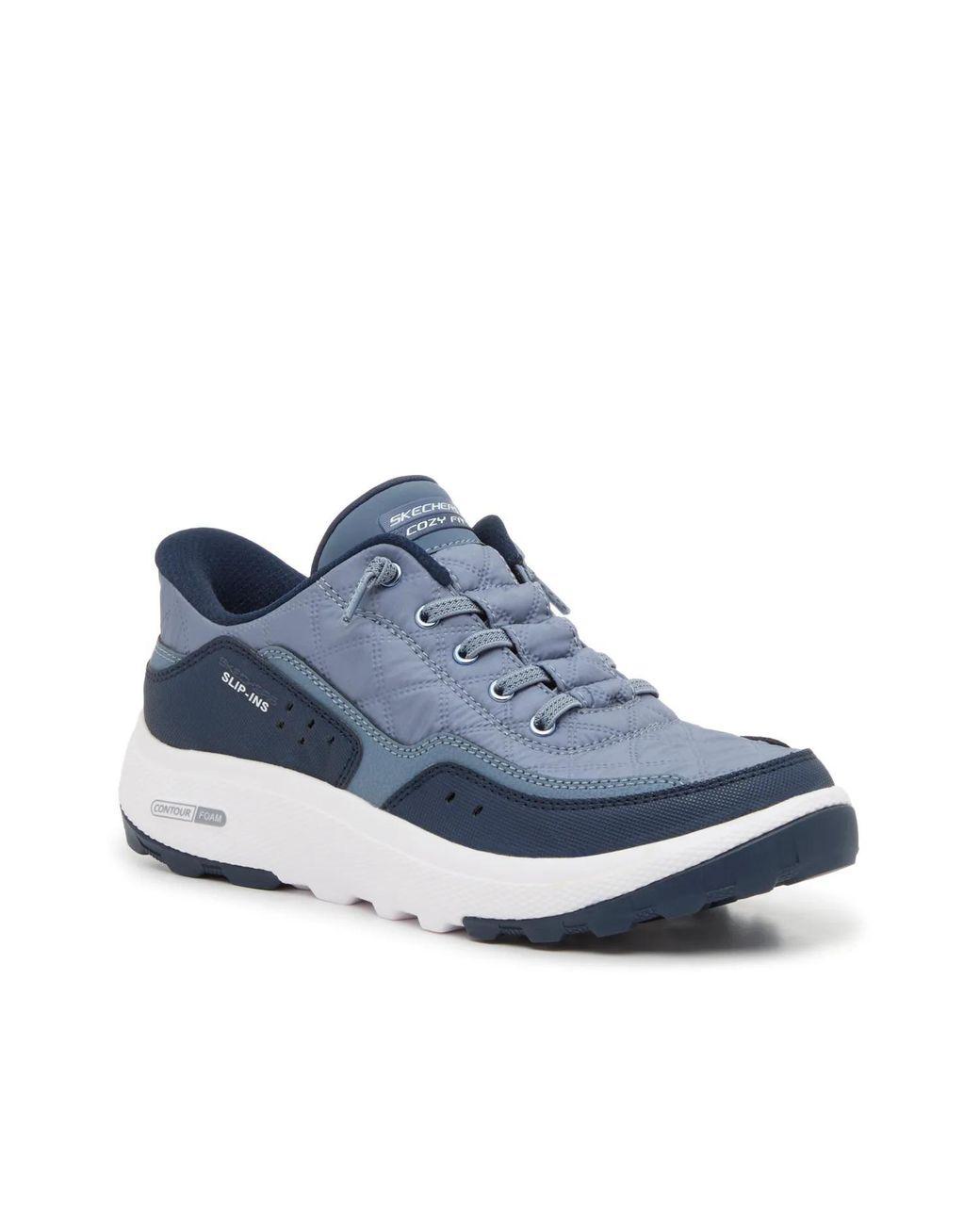 Women’s Blue Slipins Relaxed Fit: Urban Explore Cozy Fit Slipon Sneaker Women's Blue Slipins Relaxed Fit: Urban Explore Cozy Fit Slipon Sneaker