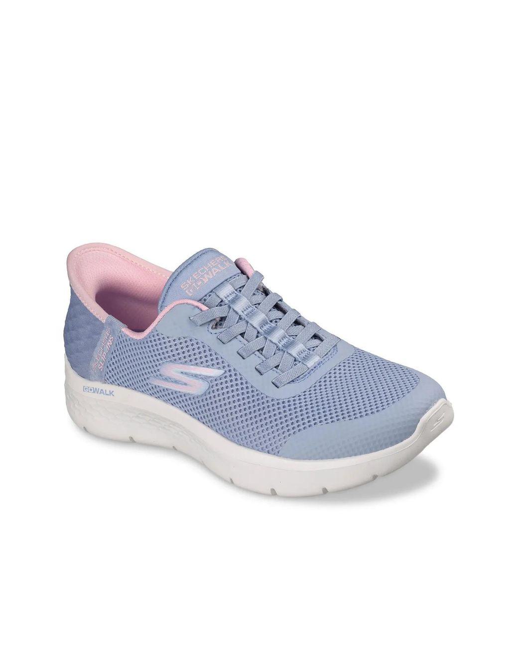Women’s Blue Hands Free Slipins Go Walk Flex Grand Entry Sneaker Women's Blue Hands Free Slipins Go Walk Flex Grand Entry Sneaker