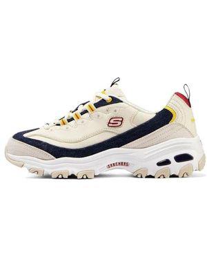 Skechers (Wmns) Dlites 1.0 – White Skechers (Wmns) Dlites 1.0 - White