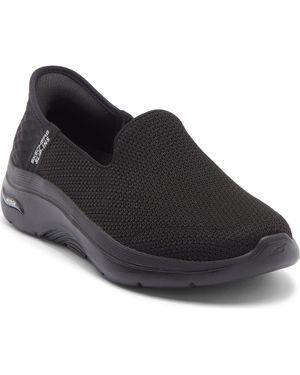 Skechers Slip-Ins Go Walk Arch Fit Sneaker – Black Skechers Slip-Ins Go Walk Arch Fit Sneaker - Black