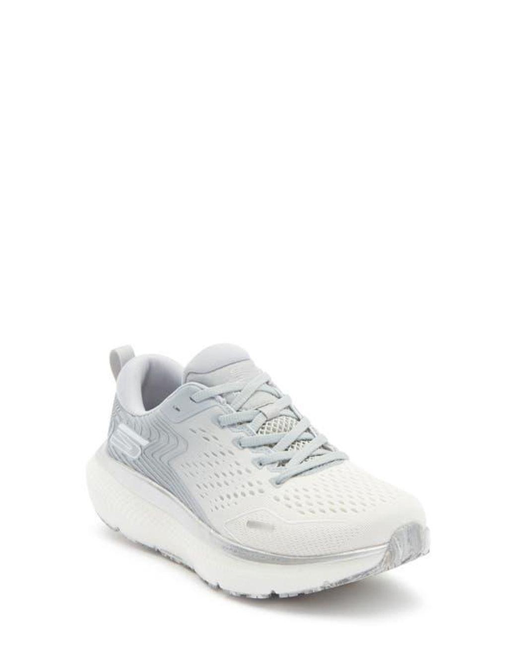 Women’s White Go Run Max Ride 11 Running Shoe Women's White Go Run Max Ride 11 Running Shoe