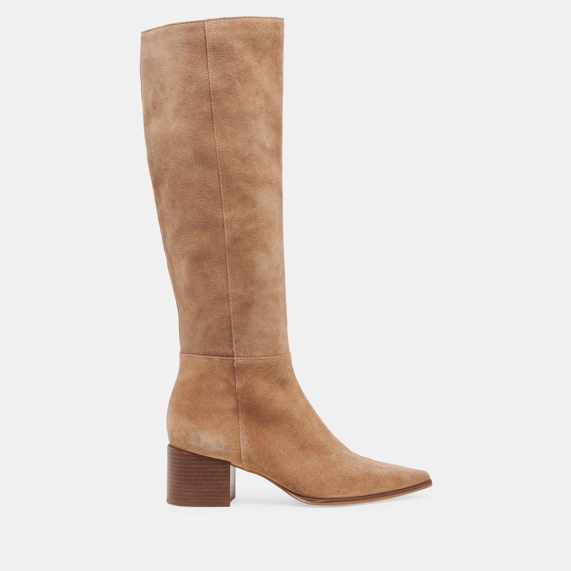 Dolce Vita Kirson Boots Mushroom Suede Dolce Vita Kirson Boots Mushroom Suede