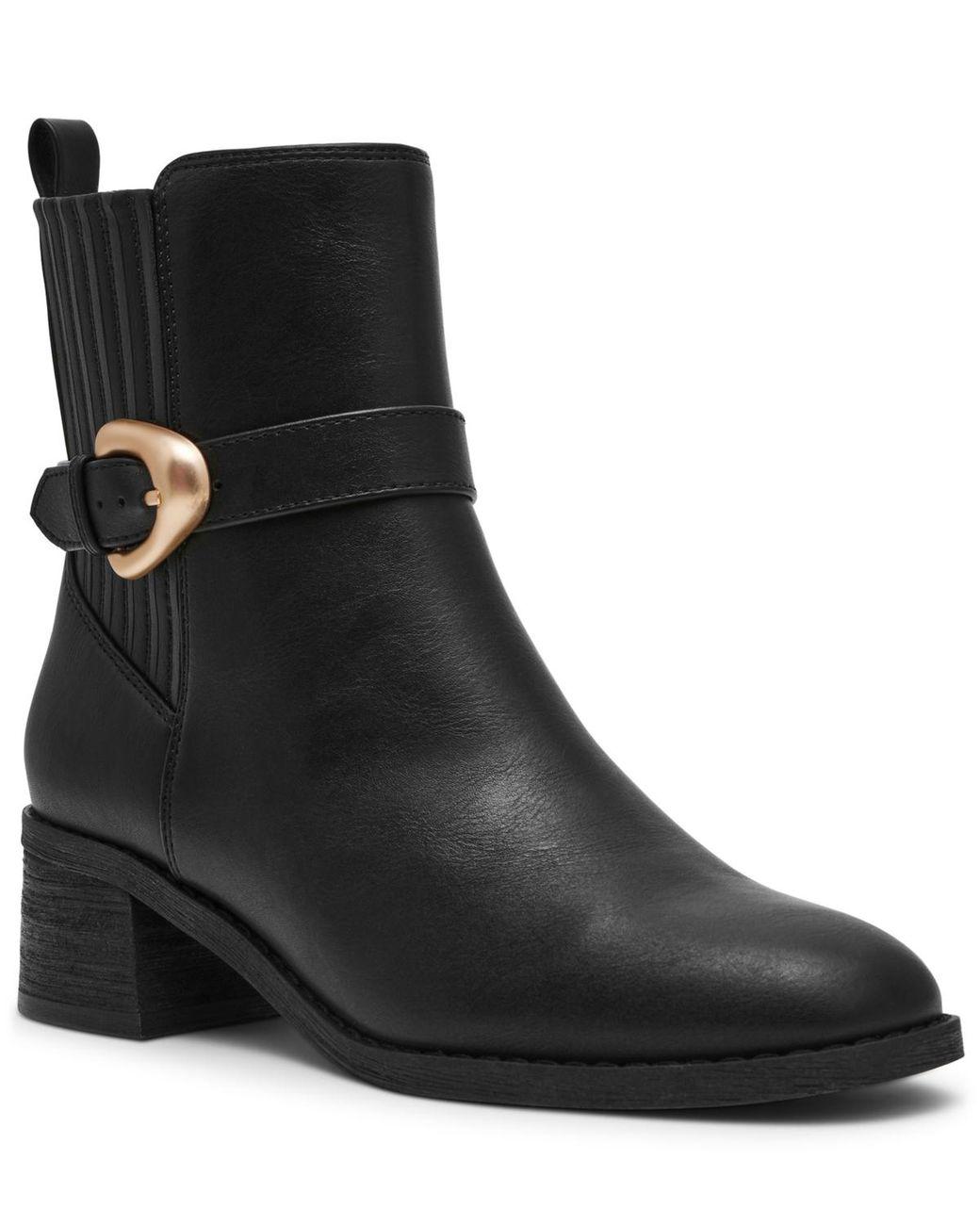 Women’s Black Dagger Side Zip Bootie Women's Black Dagger Side Zip Bootie