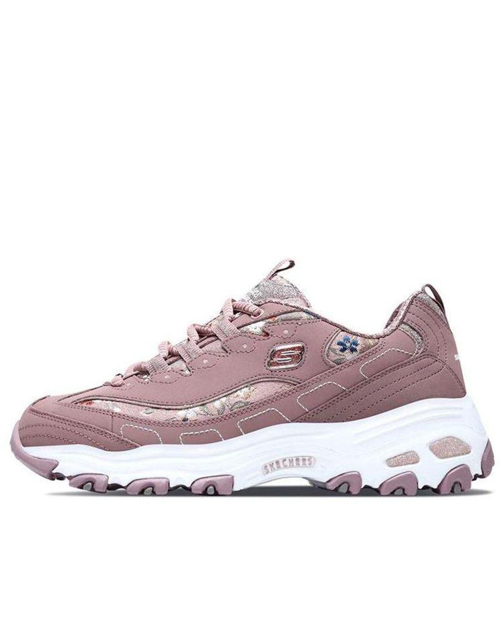 Women’s Purple (Wmns) D’Lites Low-Top Clunky Shoes Women's Purple (Wmns) D'Lites Low-Top Clunky Shoes