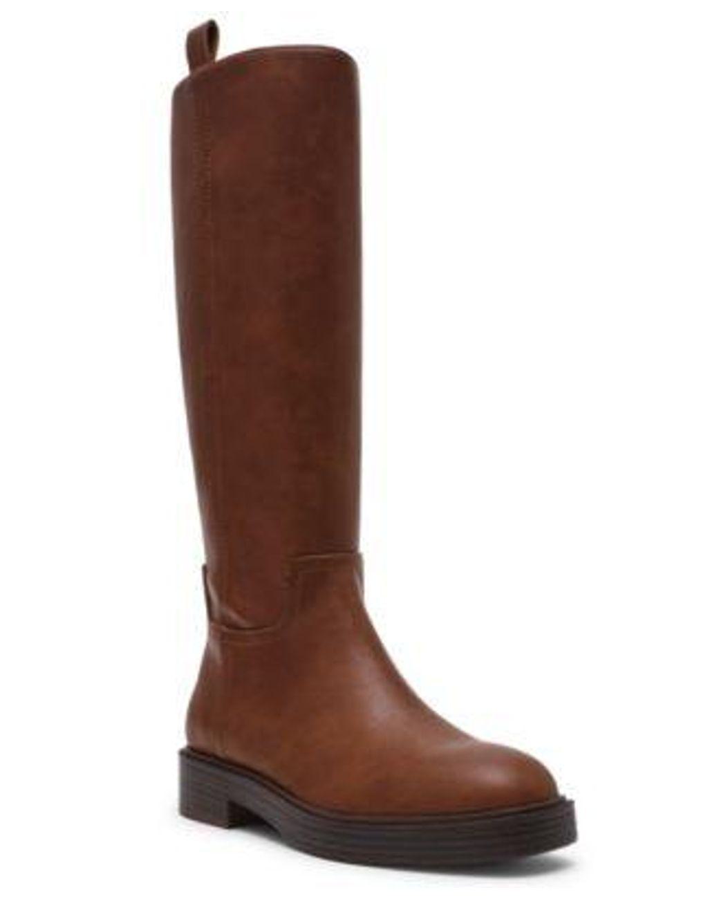 Women’s Brown Jernie Riding Boot Regular Wide Calf Women's Brown Jernie Riding Boot Regular Wide Calf