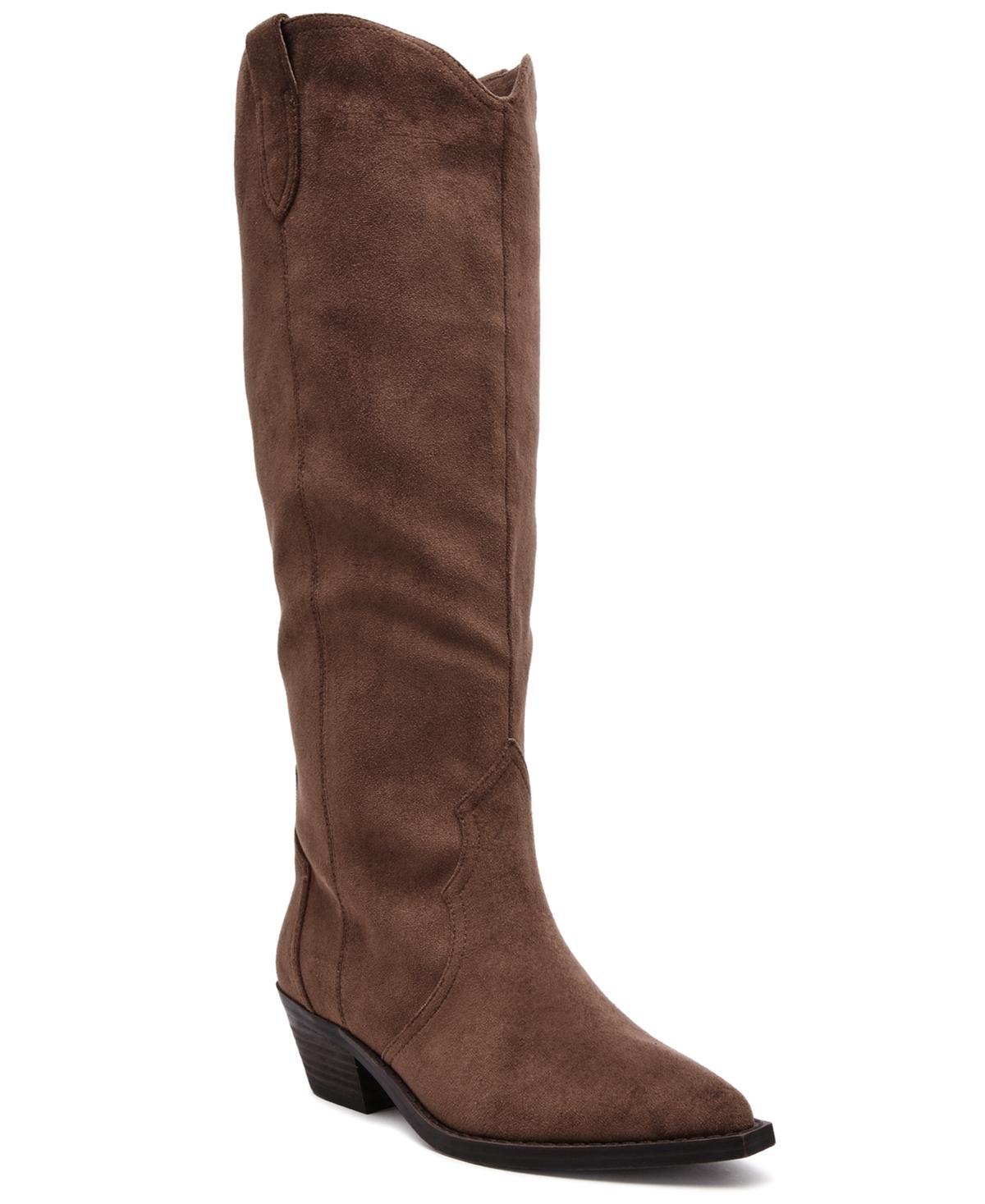 Dolce Vita Kit Knee-high Wide Calf Cowboy Boots Dolce Vita Kit Knee-high Wide Calf Cowboy Boots