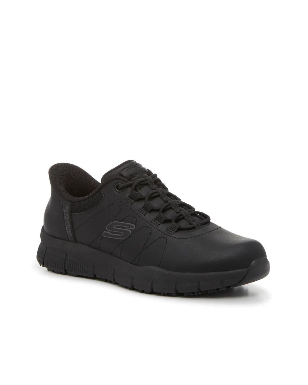 Women’s Black Wide Width Hands Free Slipins: Nampa Sneaker Women's Black Wide Width Hands Free Slipins: Nampa Sneaker