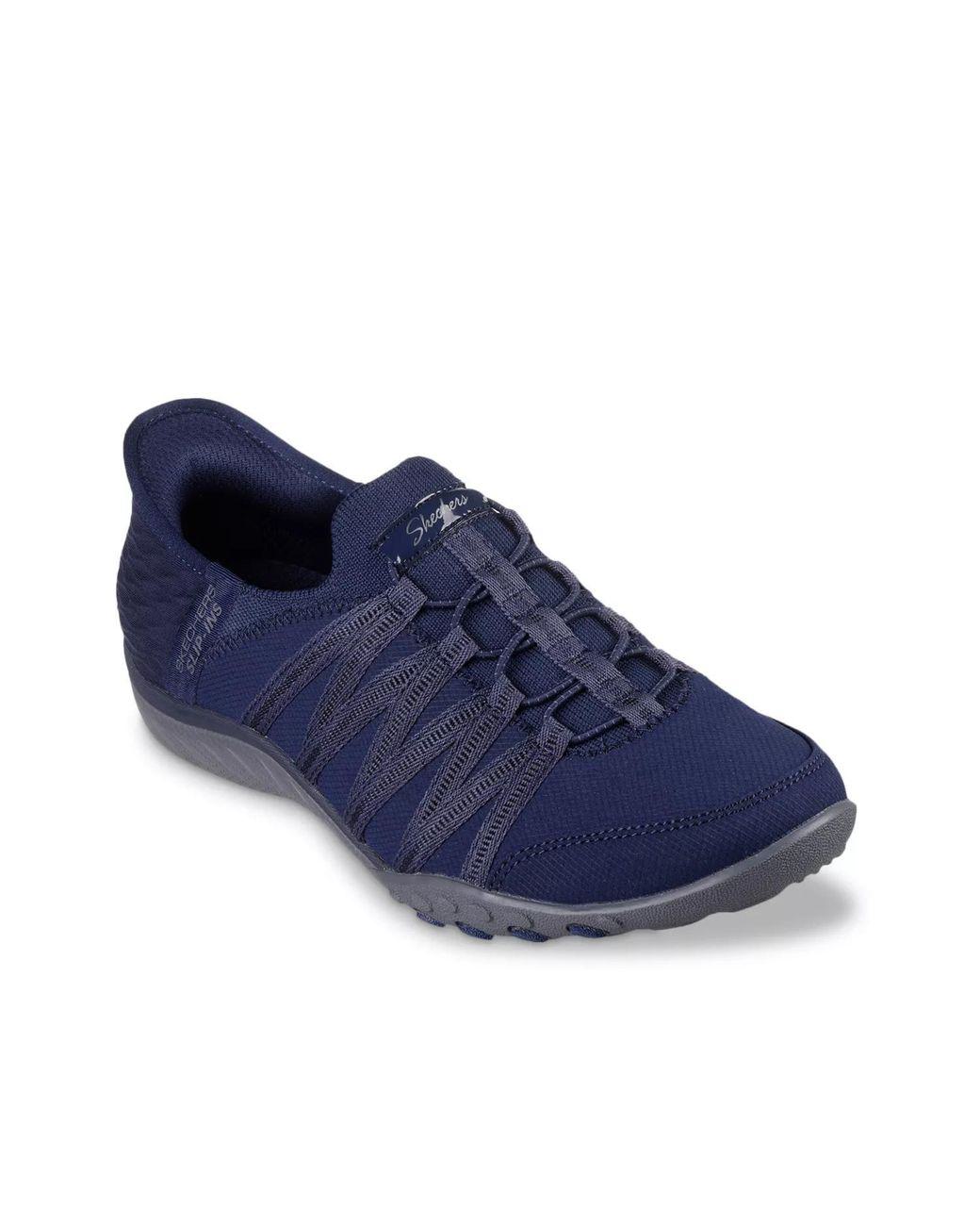 Women’s Blue Hands Free Slipins: Breathe Easy Rollwithme Slipon Sneaker Women's Blue Hands Free Slipins: Breathe Easy Rollwithme Slipon Sneaker
