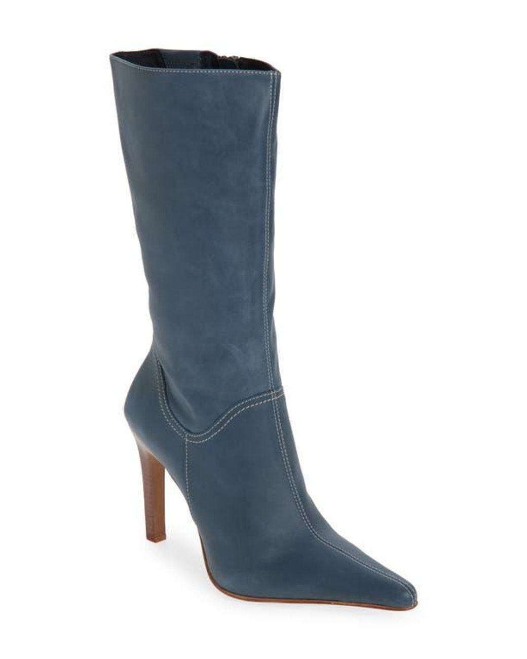 Women’s Blue Dotty Boot Women's Blue Dotty Boot