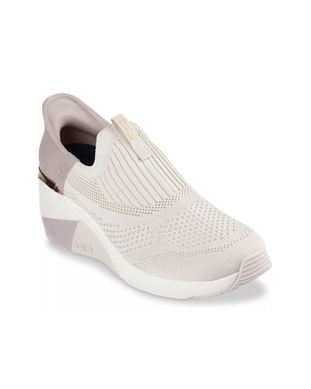 Women’s White X Mark Nason Hands Free Slipins: A Wedge Slipon Sneaker Women's White X Mark Nason Hands Free Slipins: A Wedge Slipon Sneaker