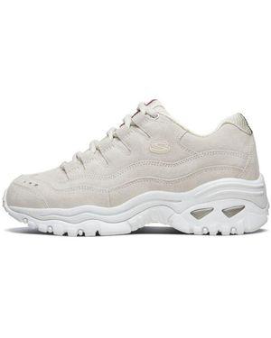 Skechers (Wmns) Energy Low-Top Running Shoes – White Skechers (Wmns) Energy Low-Top Running Shoes - White