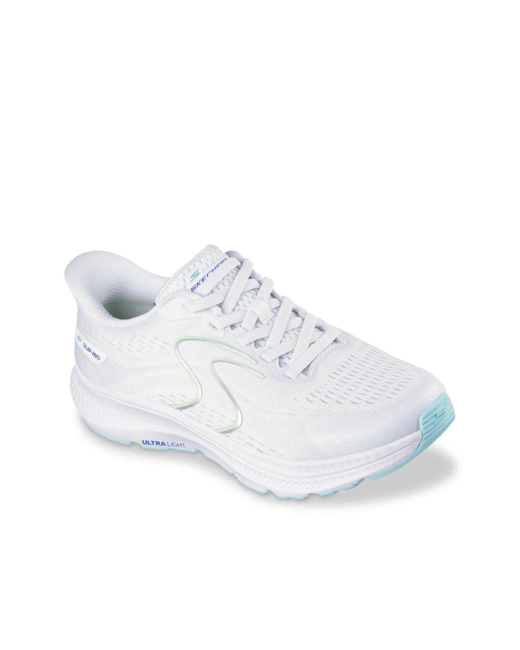 Women’s White Hands Free Slipins Go Run Consistent 2.0 Lockhart Slipon Sneaker Women's White Hands Free Slipins Go Run Consistent 2.0 Lockhart Slipon Sneaker