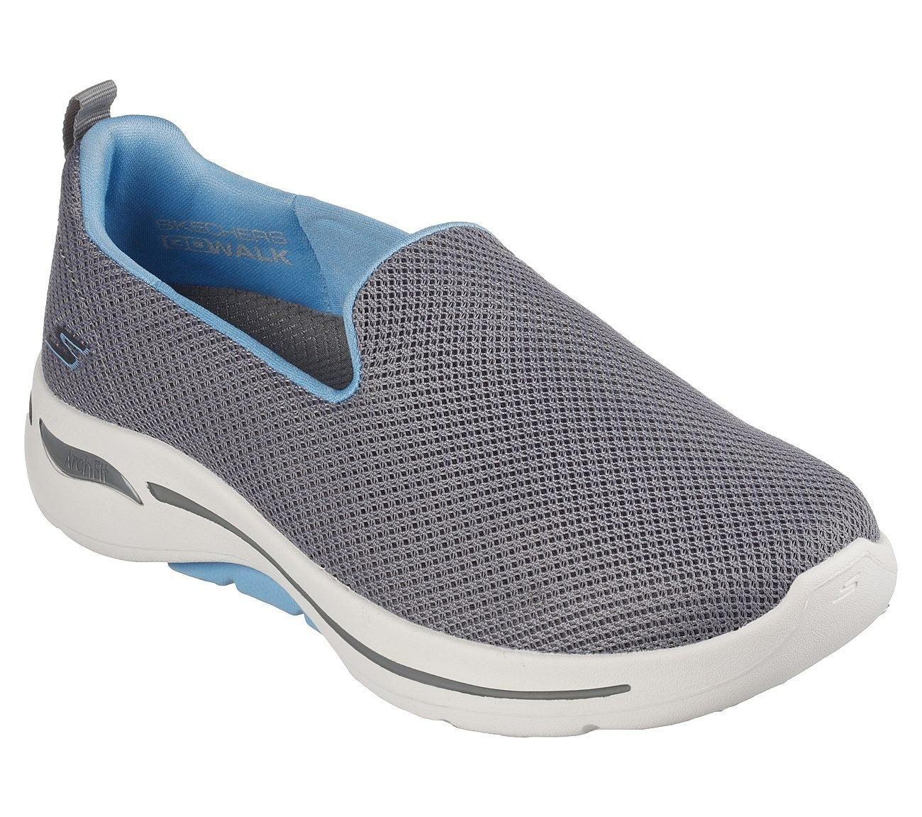 Skechers Go Walk Arch Fit-Grateful 124401-Gybl Casual Shoe Gbnc1071 Skechers Go Walk Arch Fit-Grateful 124401-Gybl Casual Shoe Gbnc1071