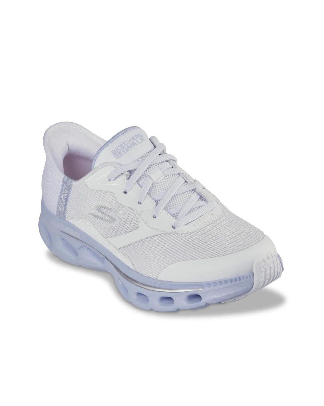 Women’s White Go Walk Glide Step 2.0 Belah Sneaker Women's White Go Walk Glide Step 2.0 Belah Sneaker