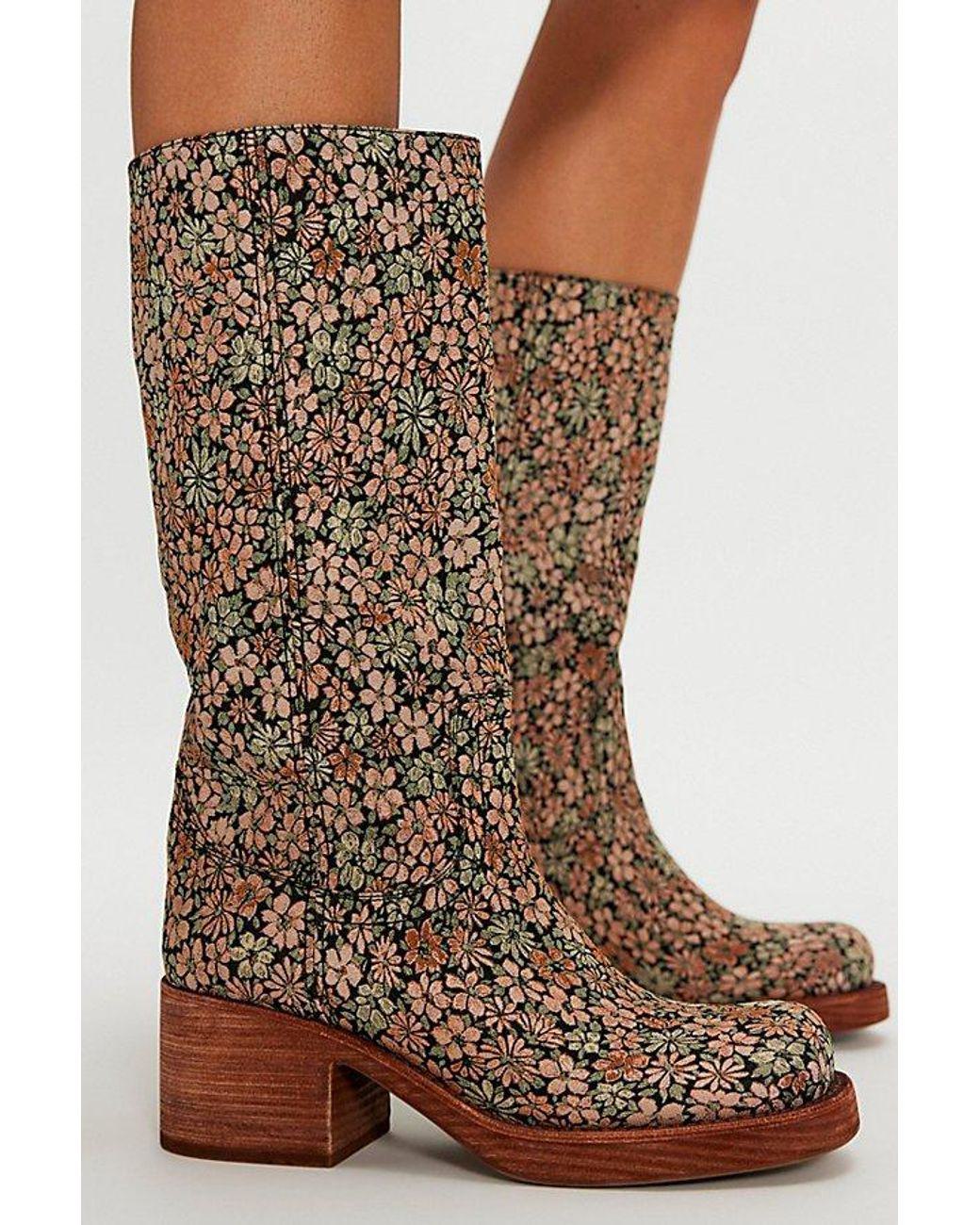 Women’s Blue Whimsy Pull-On Boots By Women's Blue Whimsy Pull-On Boots By