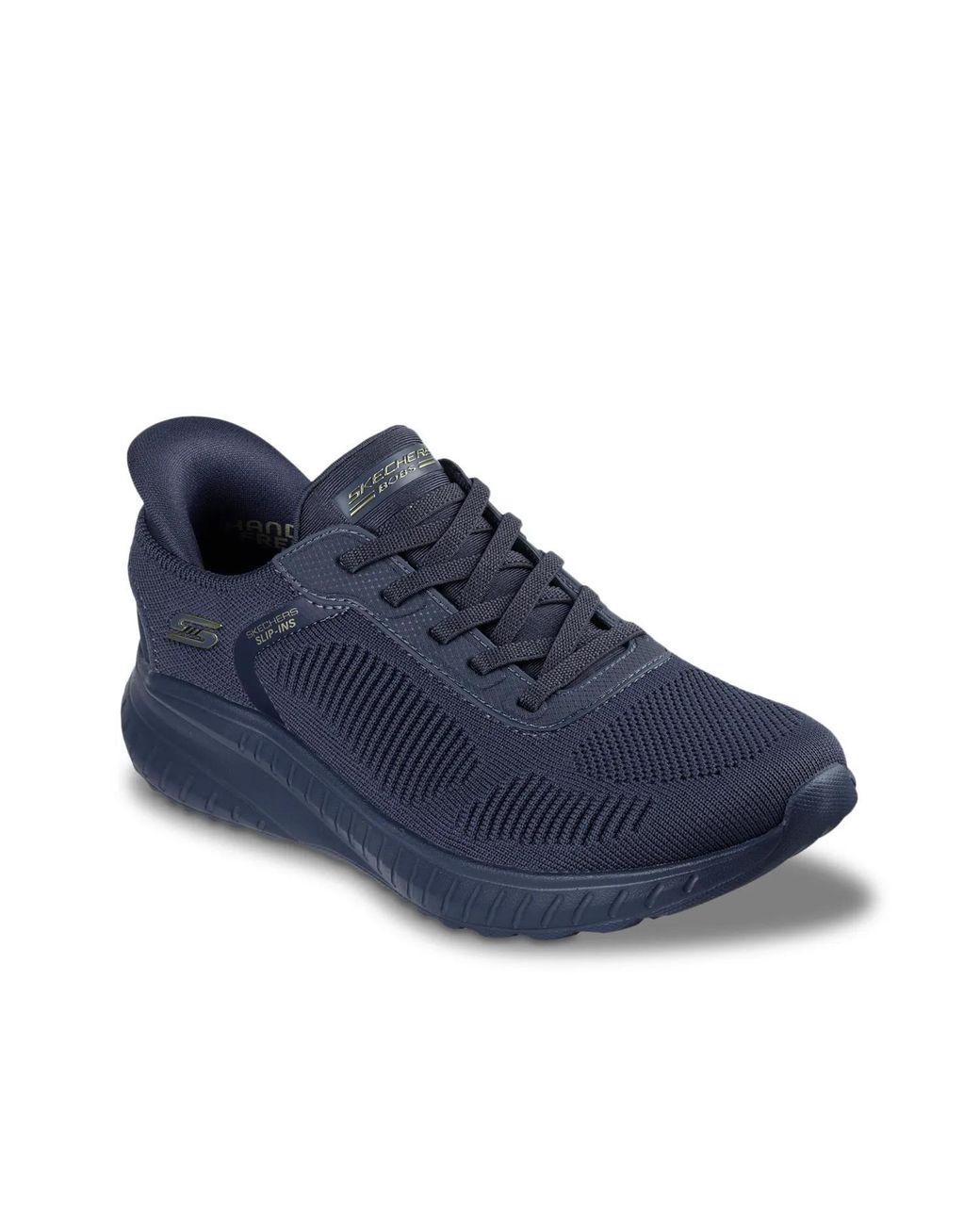 Women’s Blue Hands Free Slipins: Bobs Sport Squad Chaos Slipon Sneaker Women's Blue Hands Free Slipins: Bobs Sport Squad Chaos Slipon Sneaker