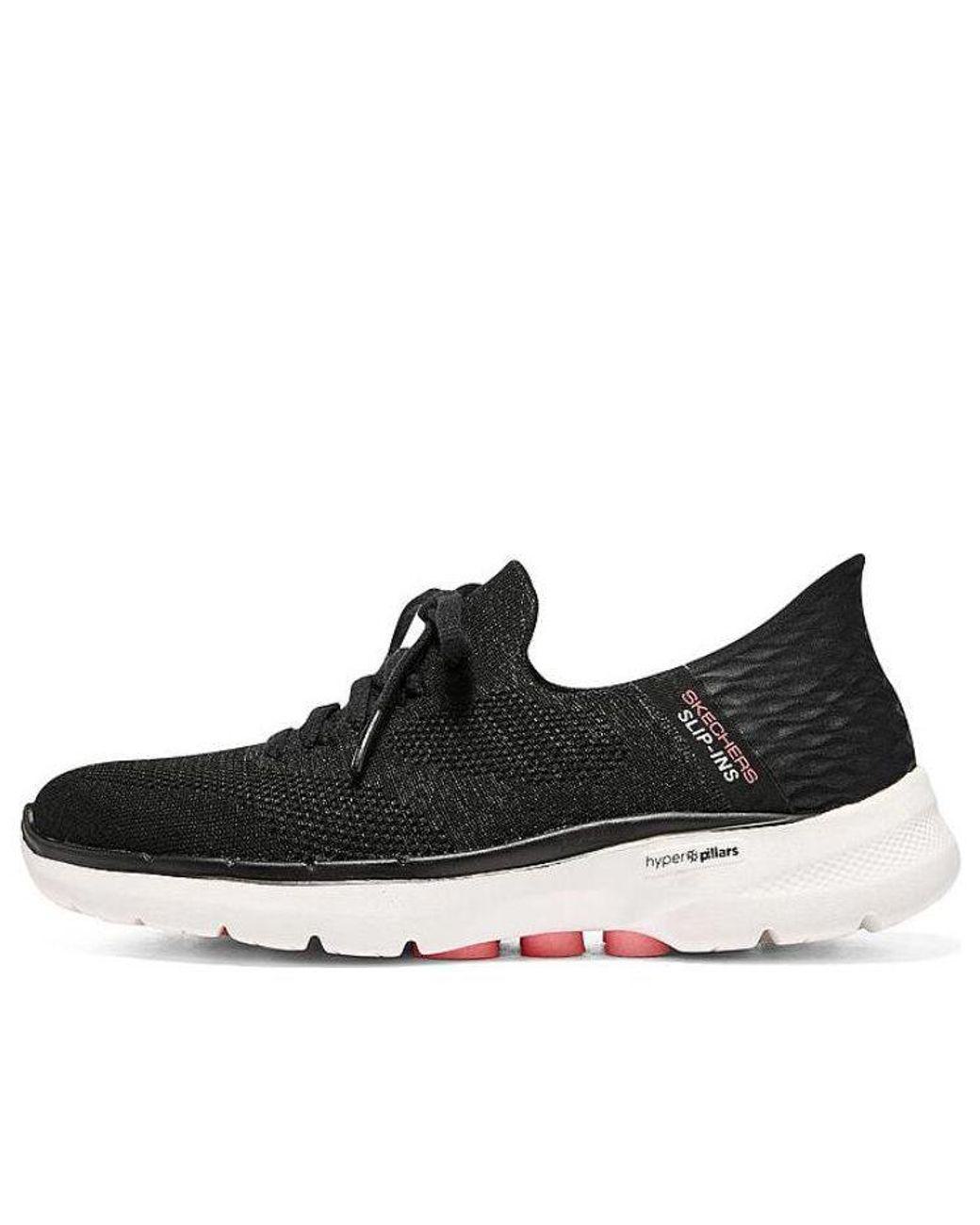 Women’s Black (Wmns) Go Walk 6 Lace Up Women's Black (Wmns) Go Walk 6 Lace Up