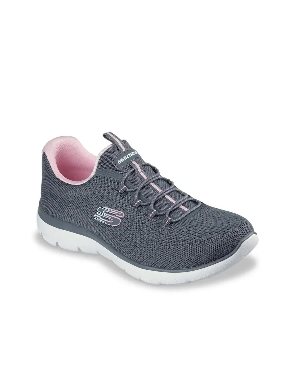 Women’s Blue Wide Width Summits Radiant Flow Sneaker Women's Blue Wide Width Summits Radiant Flow Sneaker