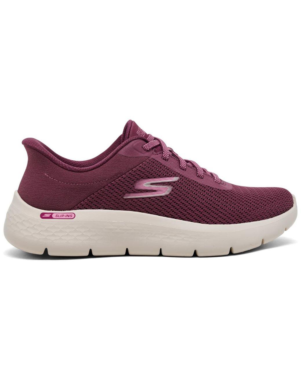 Women's Purple Slip-ins: Go Walk Flex