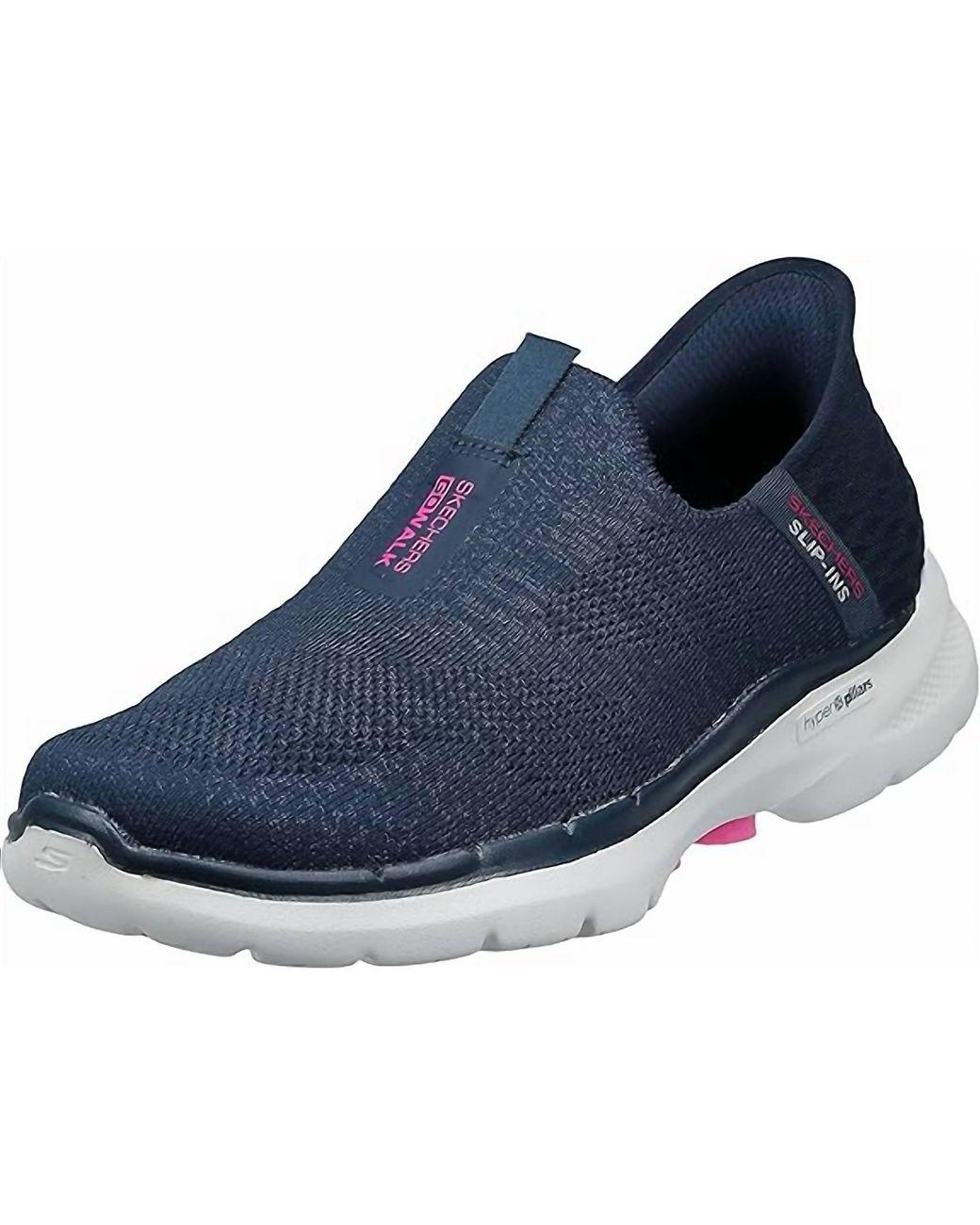 Women’s Blue Go Walk 6 Slip-Ins Women's Blue Go Walk 6 Slip-Ins