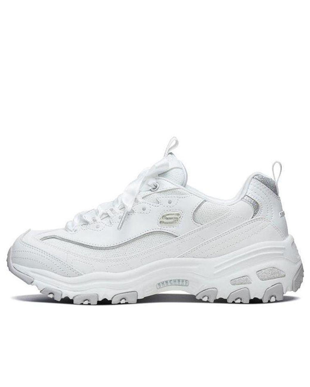 Women’s White (Wmns) D’Lites 1.0 Low Dad Shoes Gs Women's White (Wmns) D'Lites 1.0 Low Dad Shoes Gs