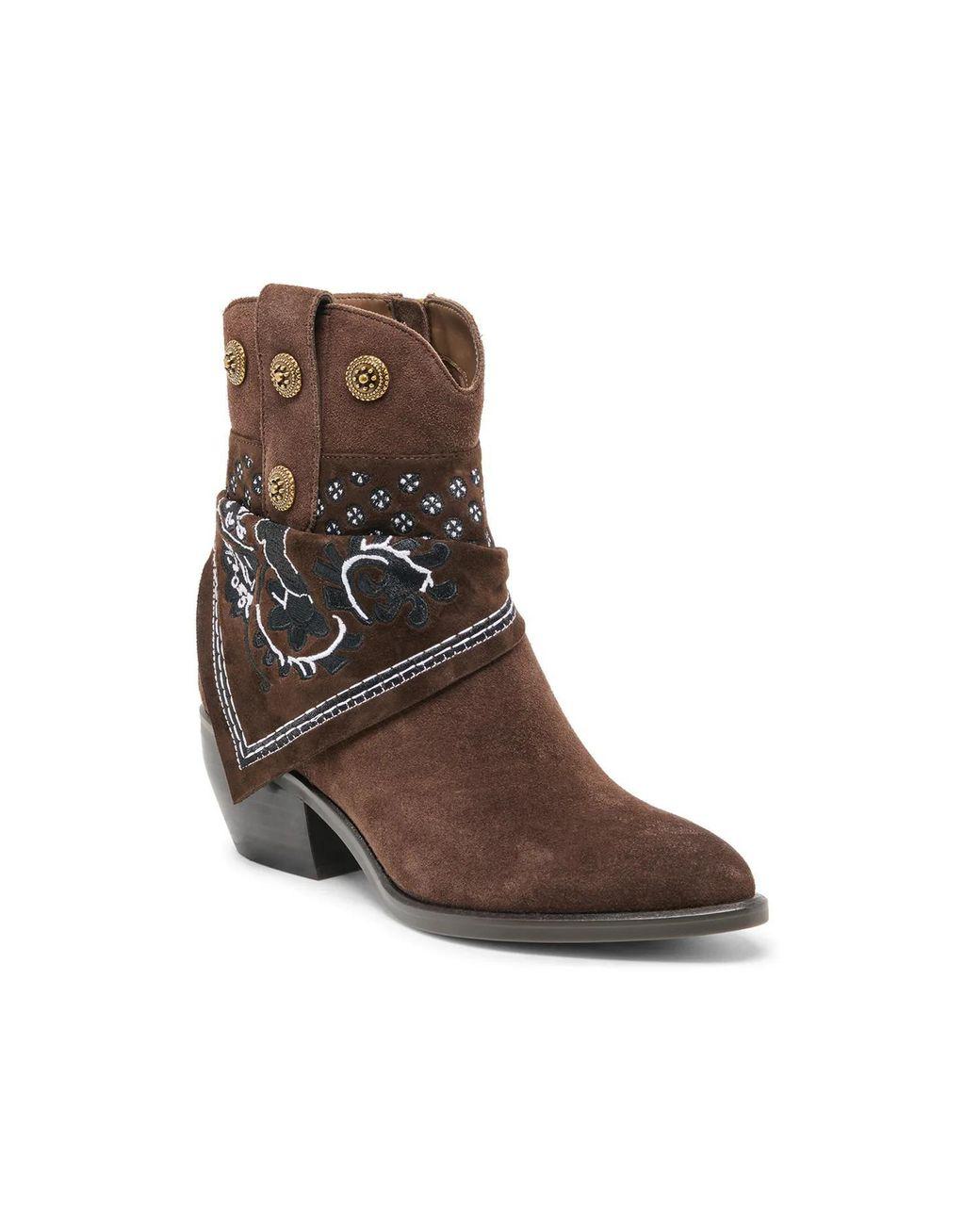 Women’s Brown Mekala Western Bootie Women's Brown Mekala Western Bootie
