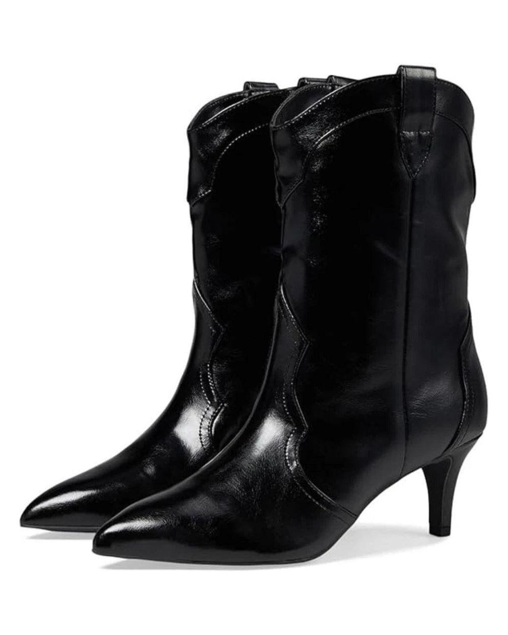 Women’s Black Andres Boots Pointed Toe Ankle Bootie Htat1088 Women's Black Andres Boots Pointed Toe Ankle Bootie Htat1088