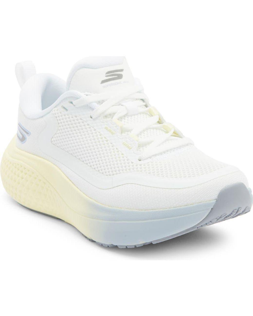 Women’s White Go Run Supersonic Max Running Shoe Women's White Go Run Supersonic Max Running Shoe