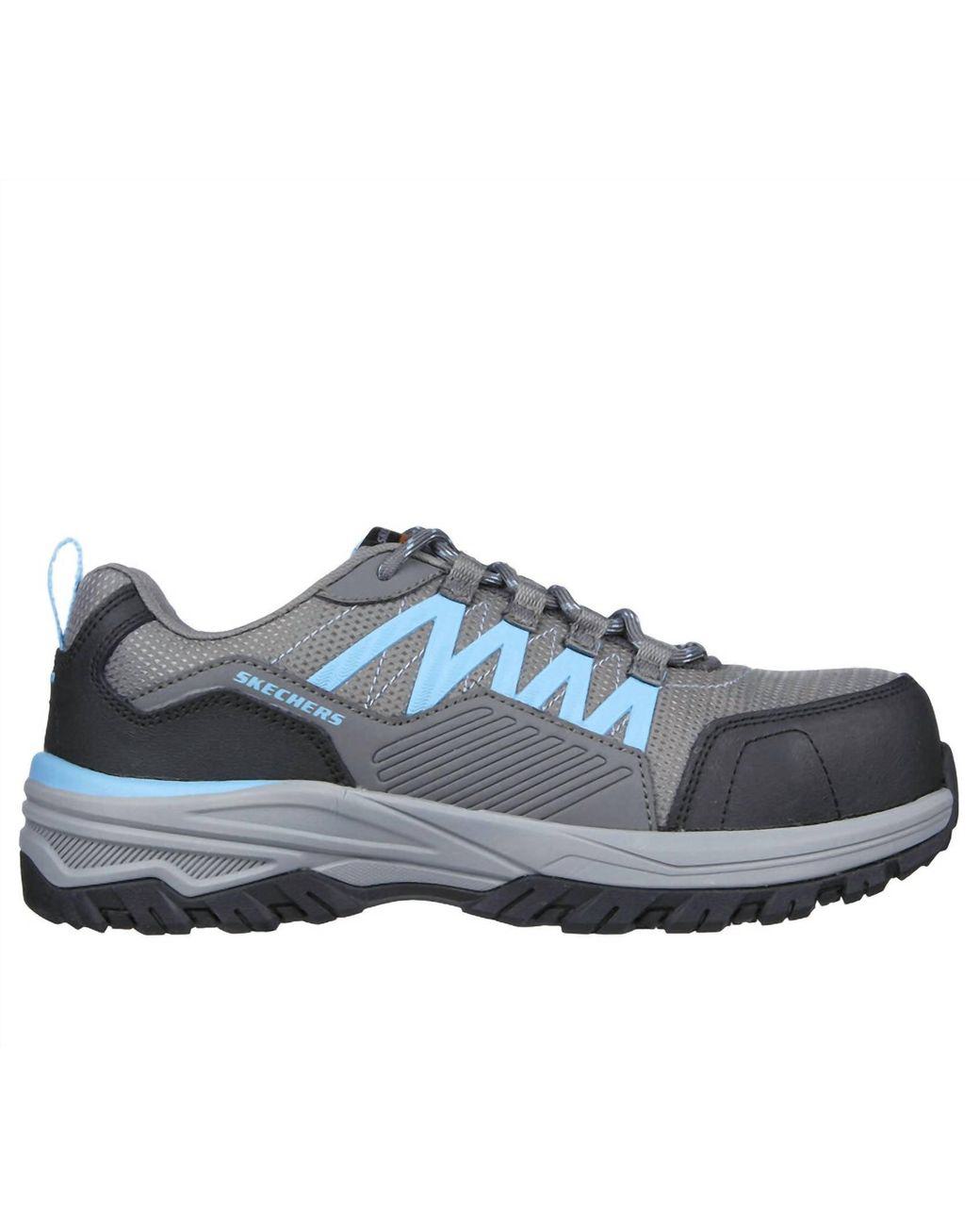 Women’s Blue Fannter Lizal Composite Toe Work Sneakers Women's Blue Fannter Lizal Composite Toe Work Sneakers
