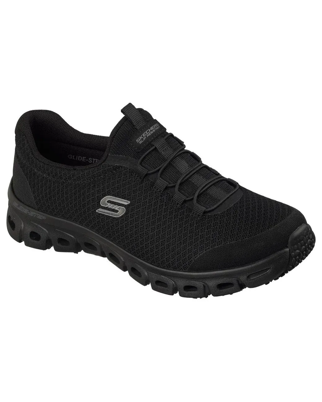 Women’s Black Work Slip-resistant: Glide-step Casual Sneakers From Finish Line Women's Black Work Slip-resistant: Glide-step Casual Sneakers From Finish Line