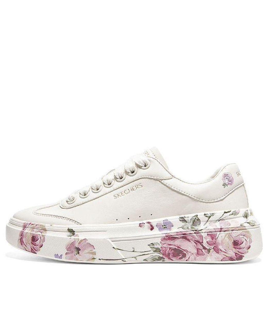 Women's White (Wmns) Cordova Classic Painted Florals 'Natural'
