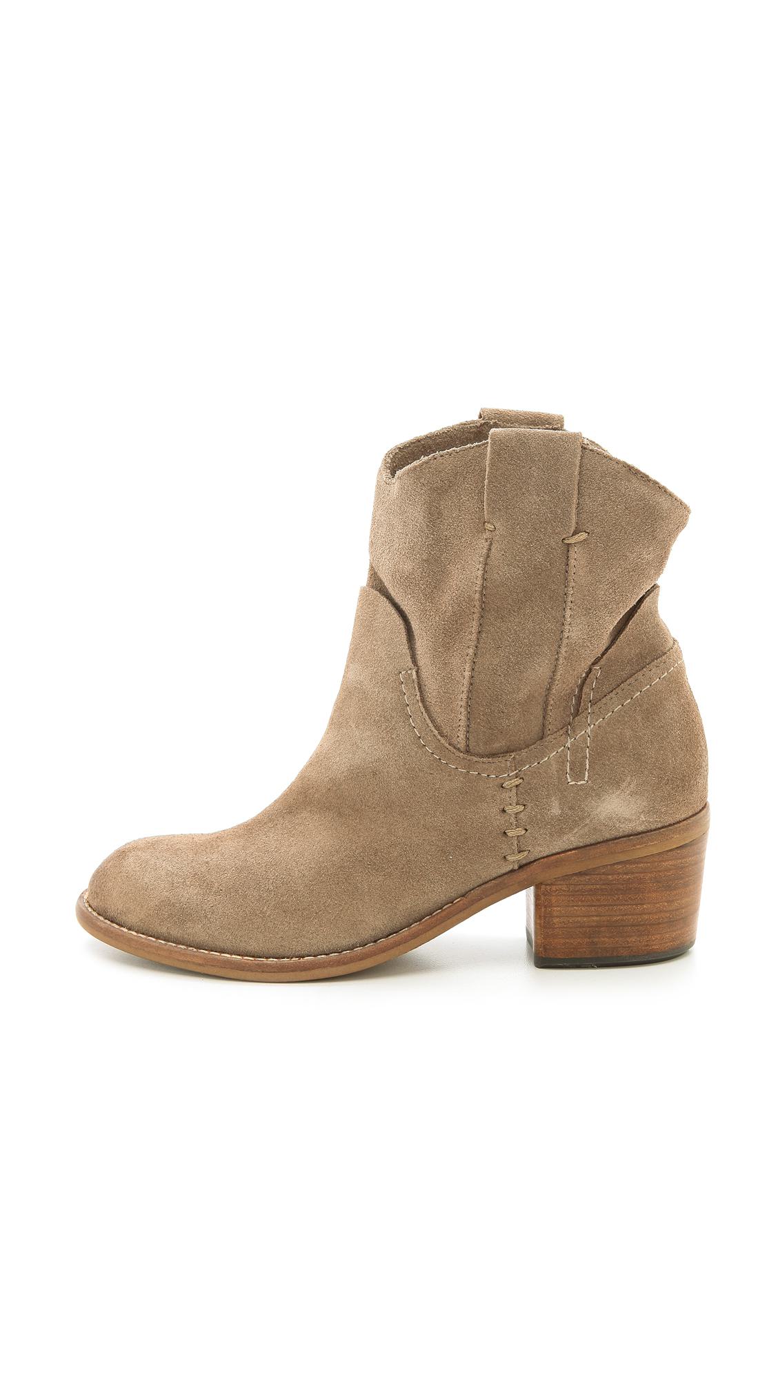 Dolce Vita Graham Pull On Booties – Taupe Dolce Vita Graham Pull On Booties - Taupe