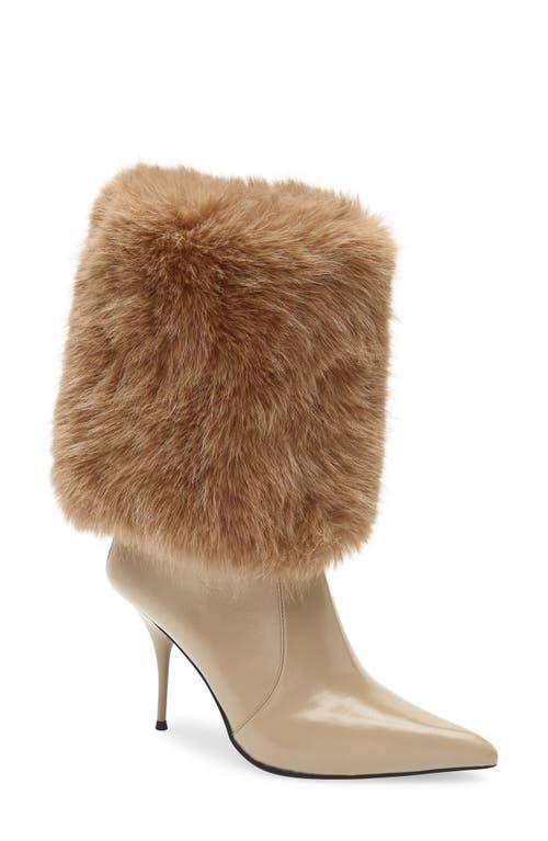 Jeffrey Campbell Thermal Faux Fur Cuff Bootie