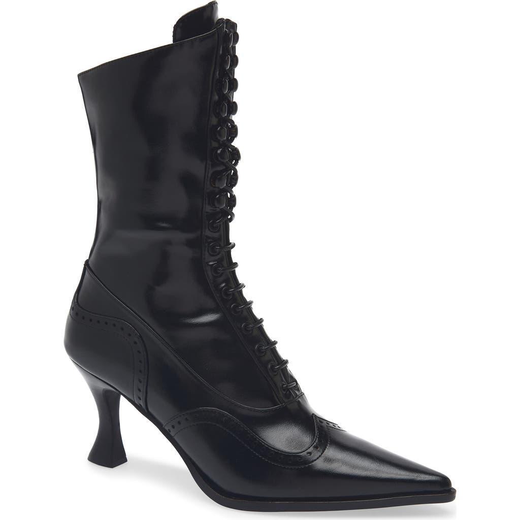 Jeffrey Campbell Pollitt Pointed Toe Lace-Up Wingtip Boot Jeffrey Campbell Pollitt Pointed Toe Lace-Up Wingtip Boot