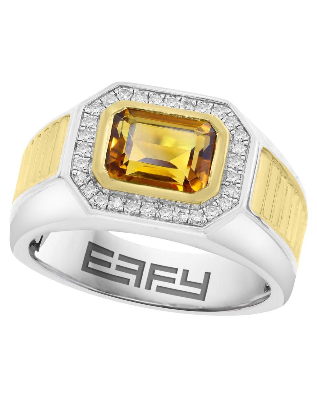 Men’s Metallic Diamond (1/5 Ct. T.w. Men's Metallic Diamond (1/5 Ct. T.w.