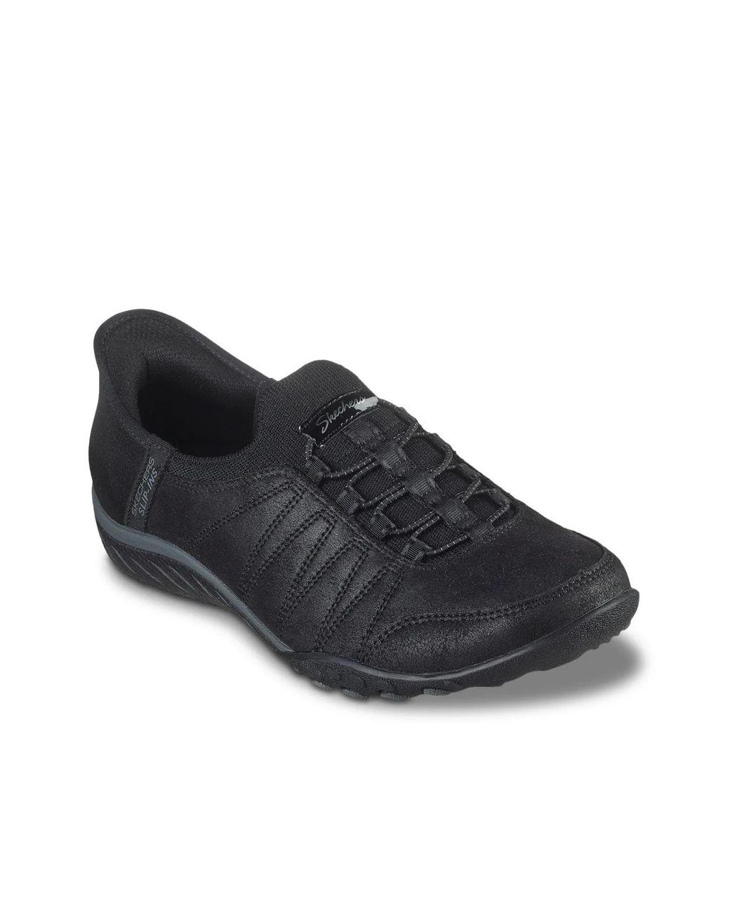 Women’s Black Hands Free Slipins Breathe Easy Homebody Sneaker Women's Black Hands Free Slipins Breathe Easy Homebody Sneaker