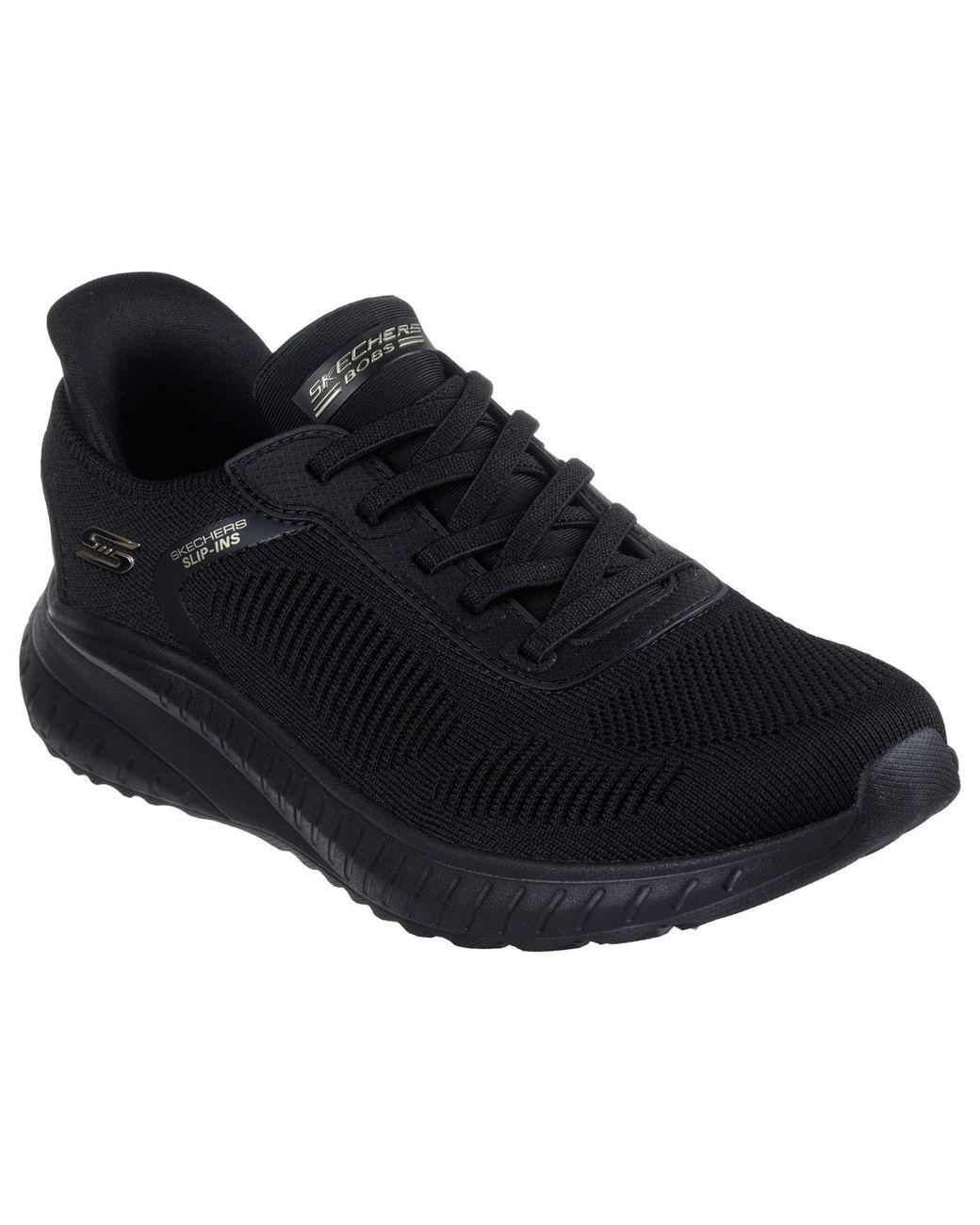 Women’s Black Slip-ins: Bobs Sport Squad Chaos Walking Sneakers Wide Width From Finish Line Women's Black Slip-ins: Bobs Sport Squad Chaos Walking Sneakers Wide Width From Finish Line