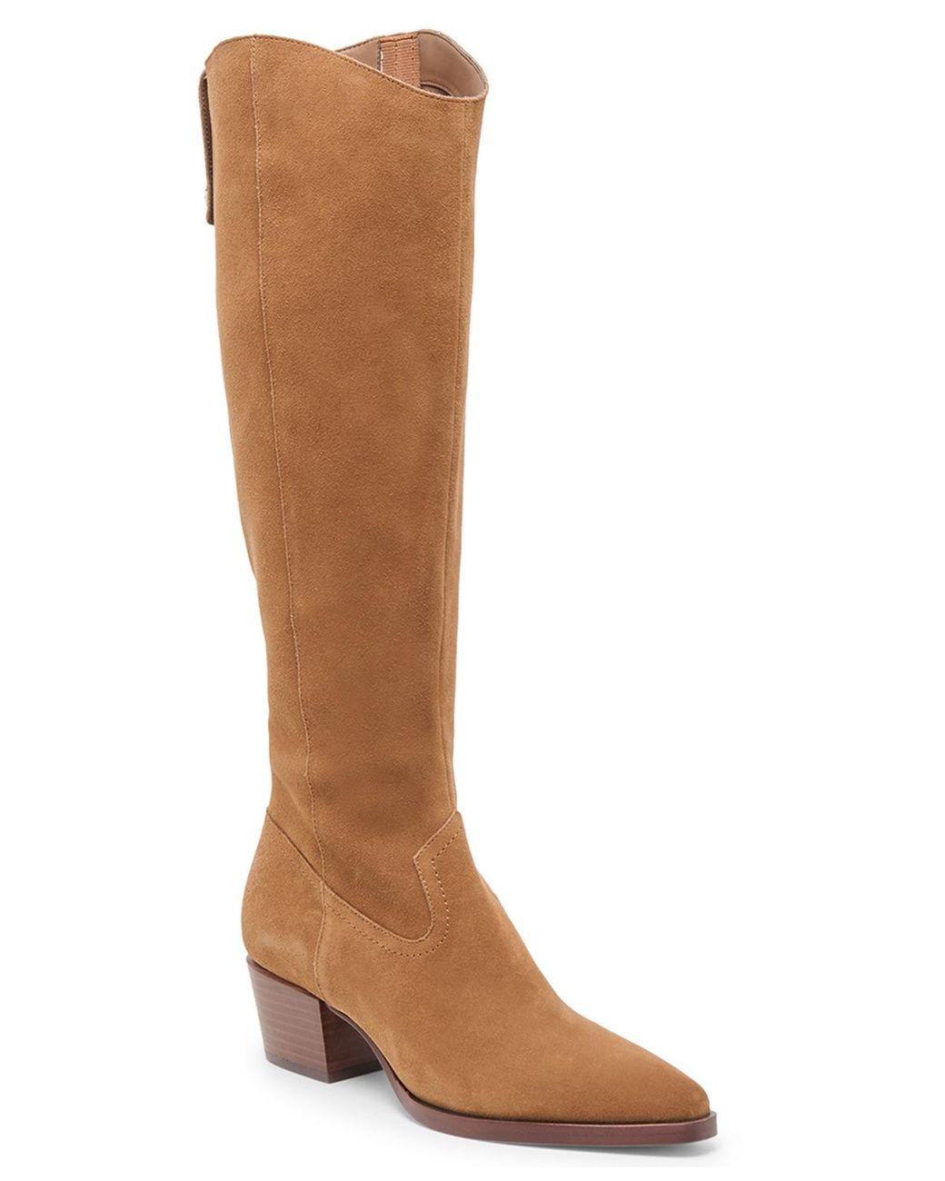 Women’s Brown Virona H2o Pull-on Tall Western Boots Women's Brown Virona H2o Pull-on Tall Western Boots