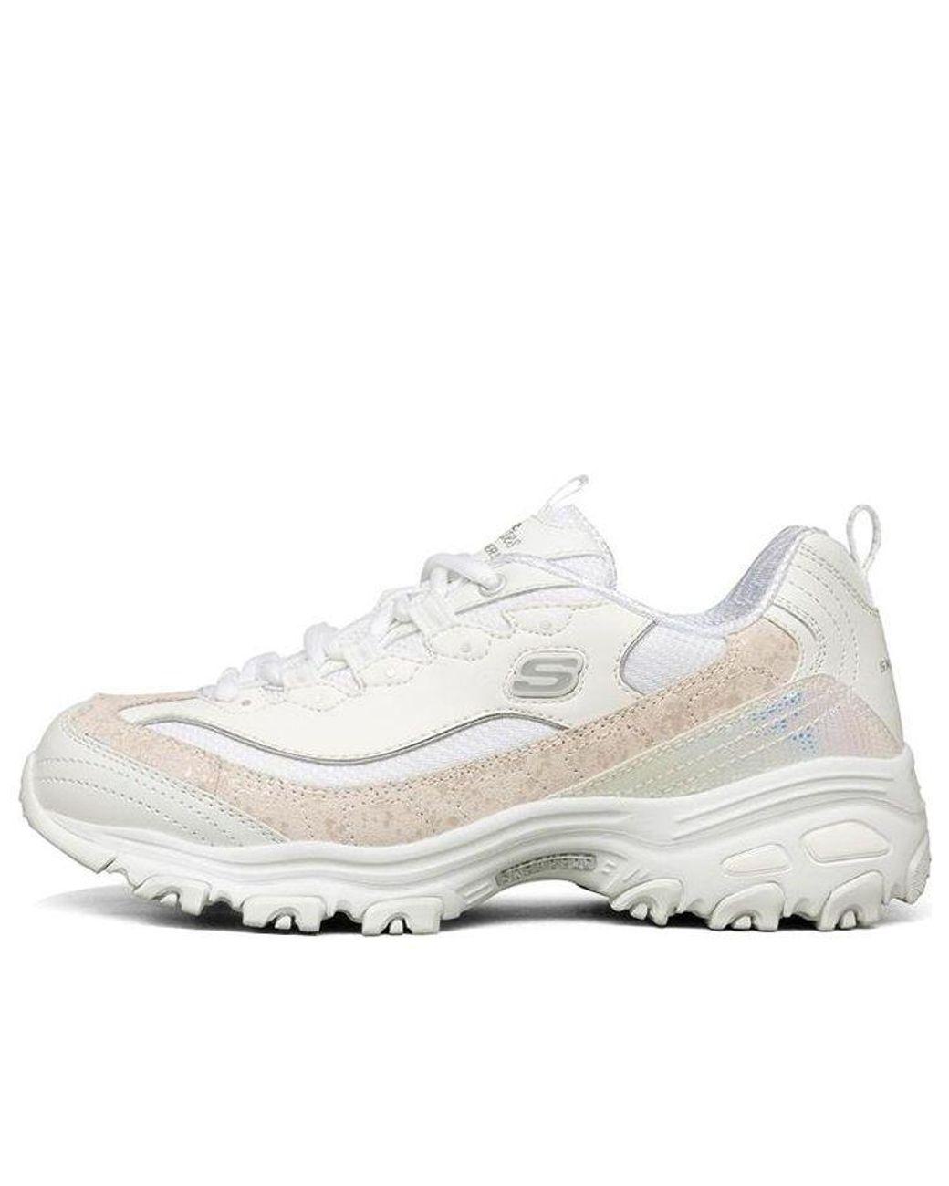 Women's White (Wmns) D'Lites 1.0 Clunky Shoes