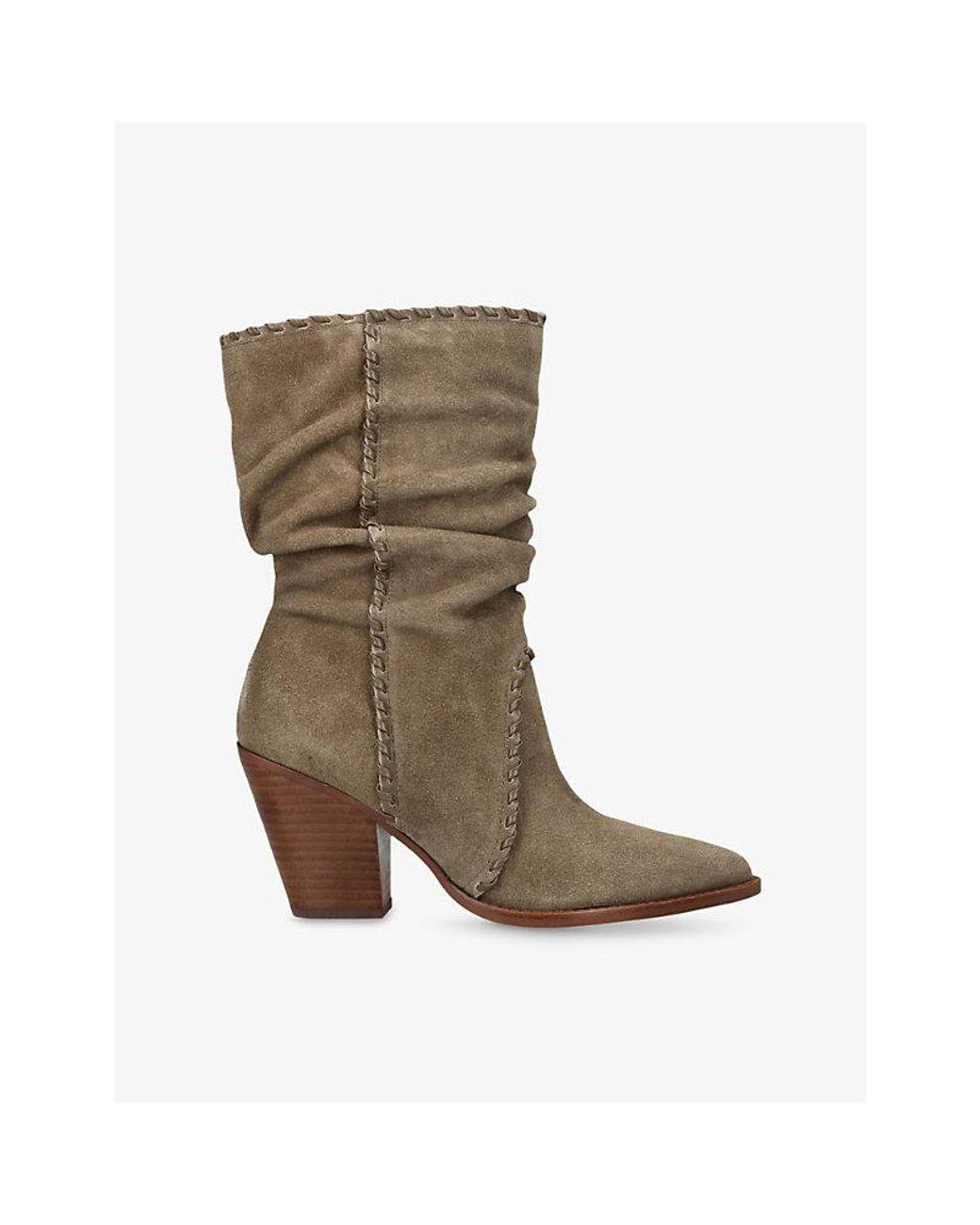 Women’s Brown Julith Suede Heeled Ankle Boots Women's Brown Julith Suede Heeled Ankle Boots
